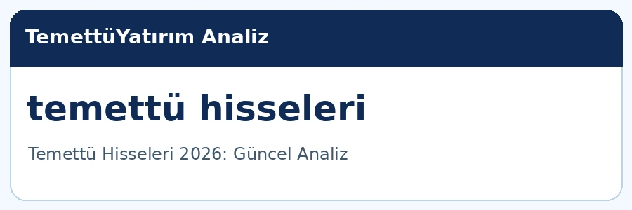 temettü hisseleri analiz görseli