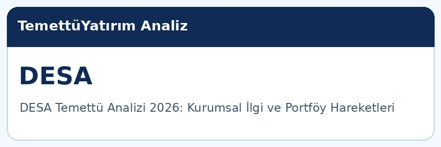 DESA analiz görseli