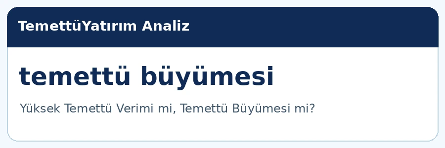 temettü büyümesi analiz görseli